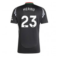 Camiseta Arsenal Mikel Merino #23 Segunda Equipación Replica 2024-25 mangas cortas